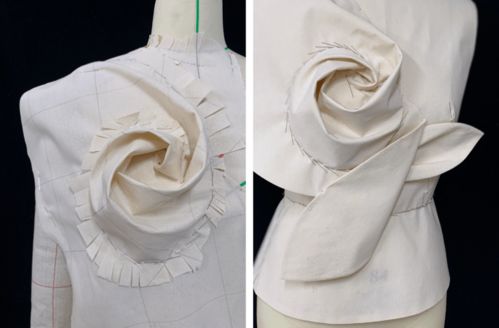 立体裁剪与平面制版的完美融合 壹衿纯针织女装作品工艺解析